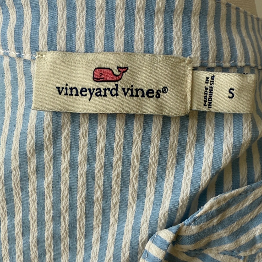 Vineyard Vines Blue Striped Dress - Picture 9 of 12